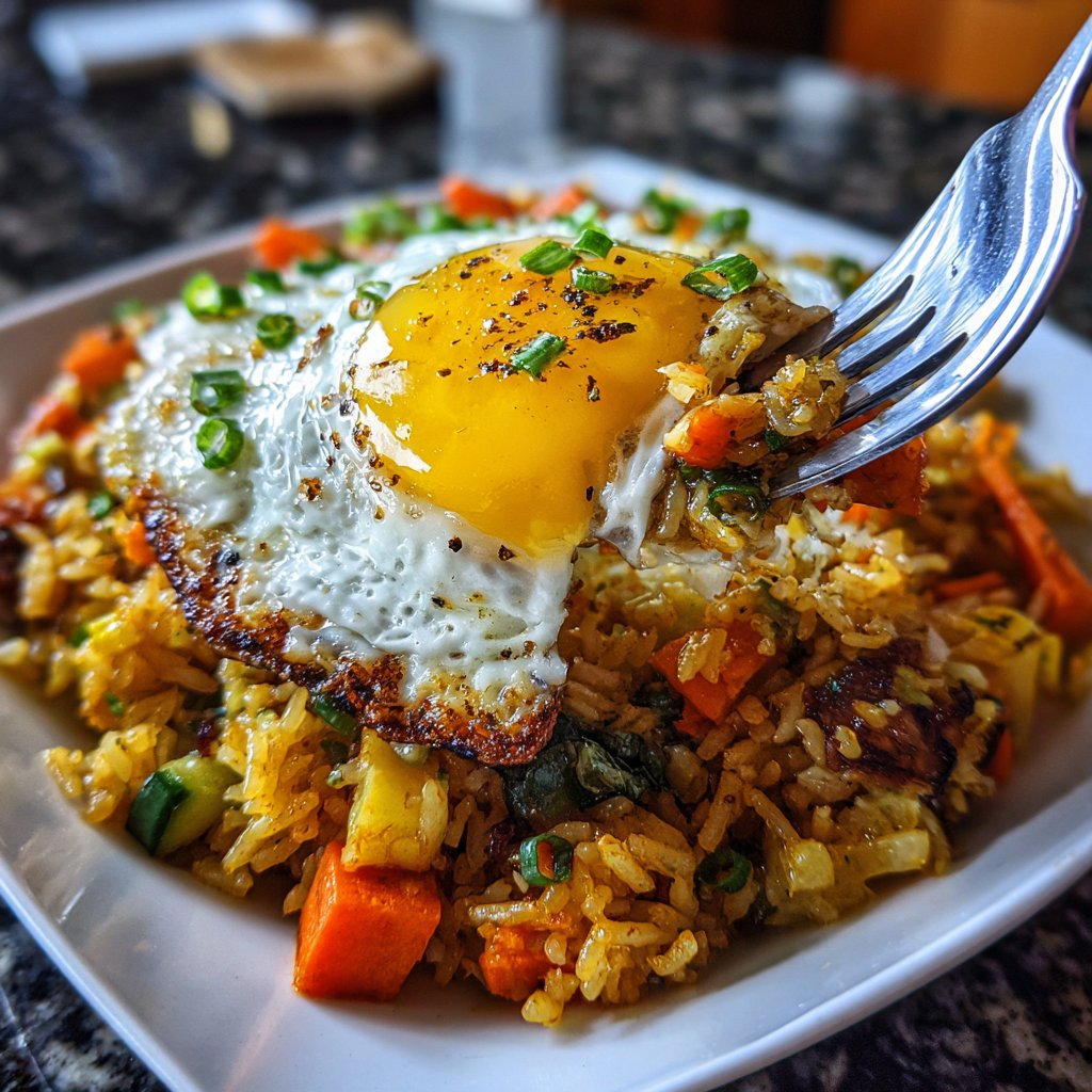 Gebratener Reis mit Ei