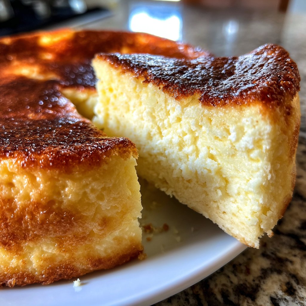 Käsekuchen mit Vanille und Zitronenabrieb