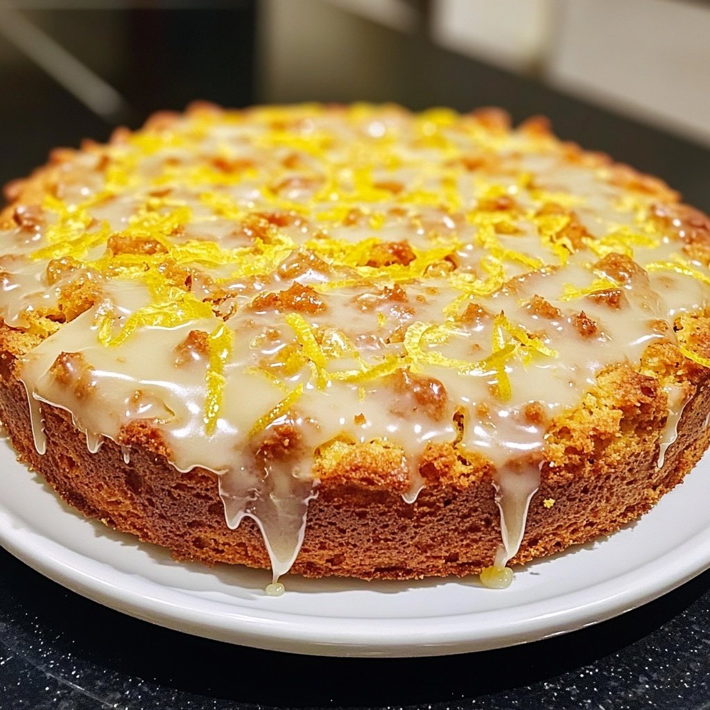 Zitronenkuchen mit Öl