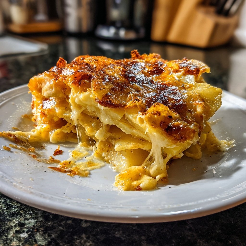 Kartoffelgratin mit Sahne