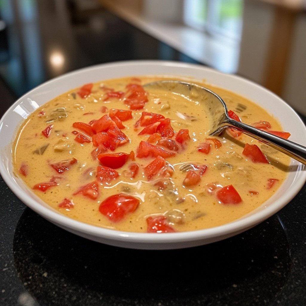 Linsensuppe mit Tomaten
