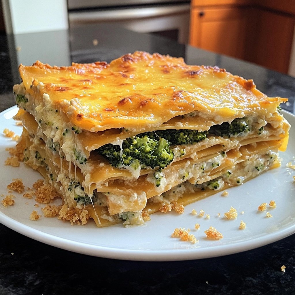 Lasagne mit Brokkoli